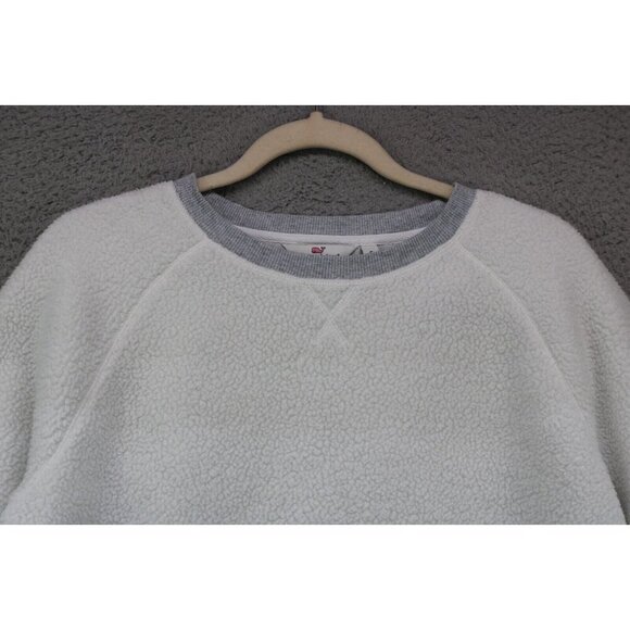 Vineyard Vines Long Sleeve Plush Fleece Sweatshirt-Size Small - Picture 4 of 9